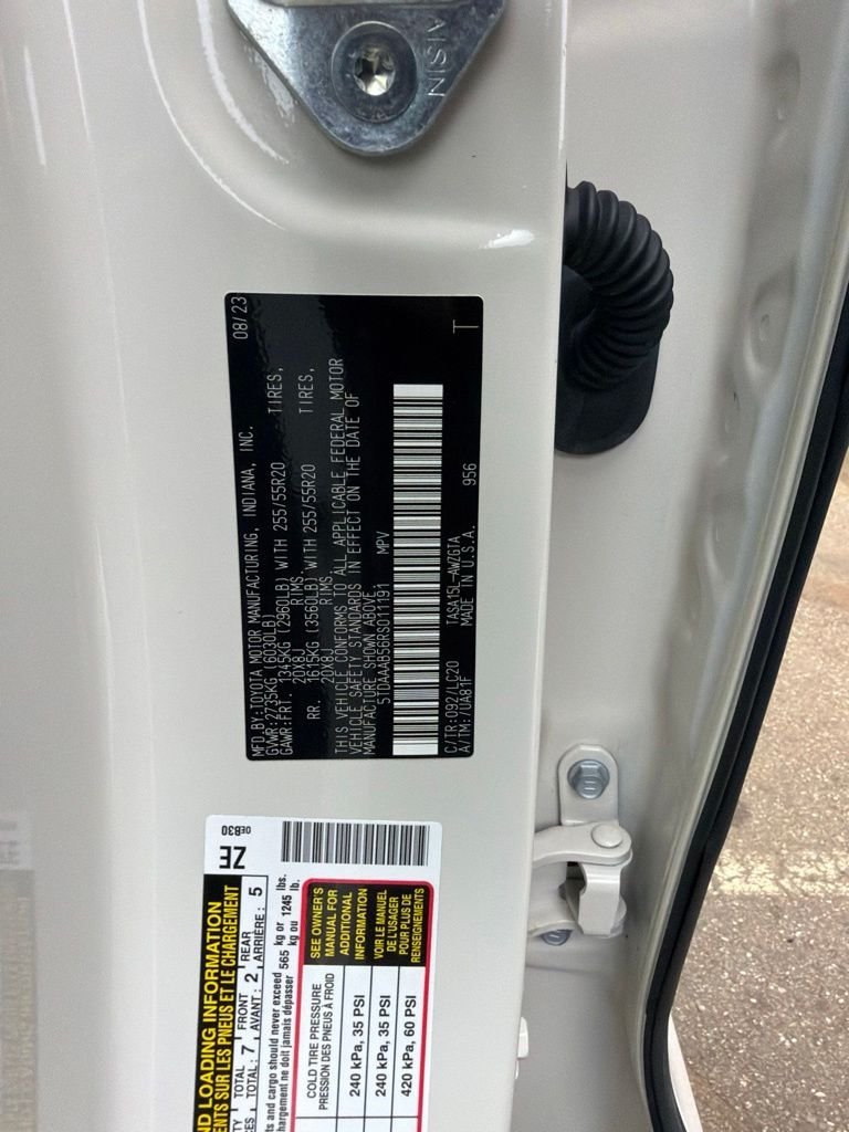 Used 2024 White Toyota Limited image 10