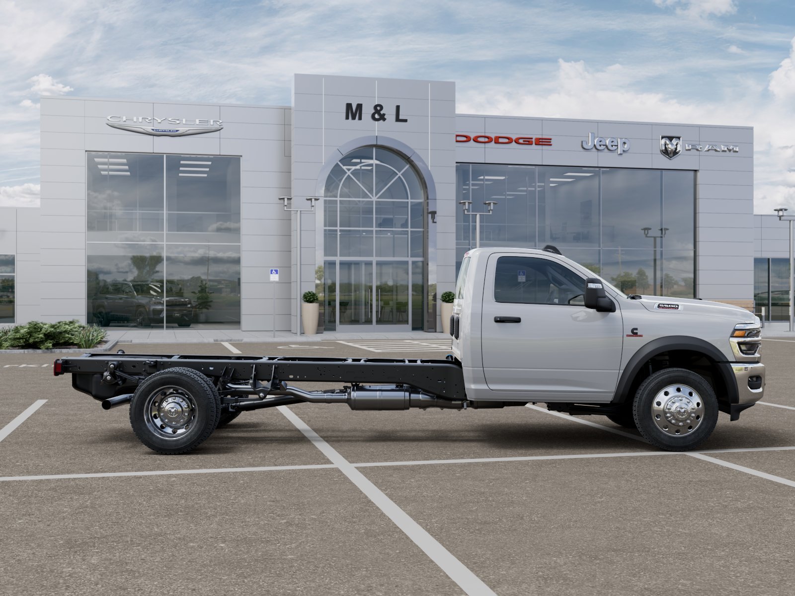 New 2026 Bright White Clear-Coat Exterior Paint RAM Tradesman/Big Horn image 40