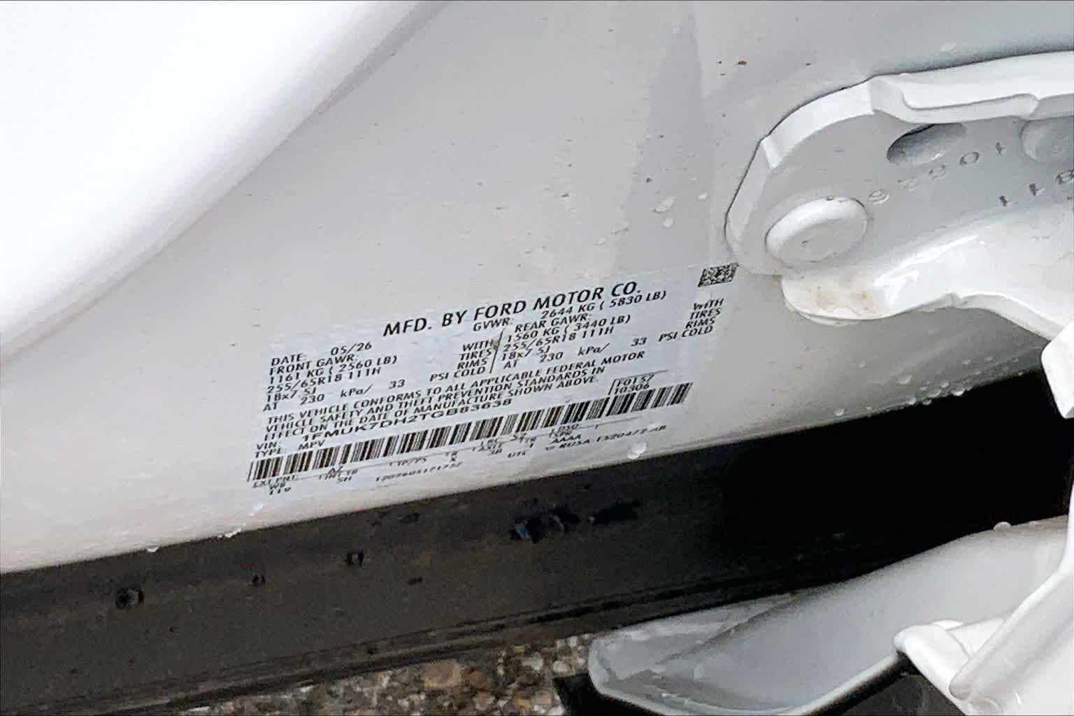 New 2026 Star White Metallic Tri-Coat Ford Active image 21