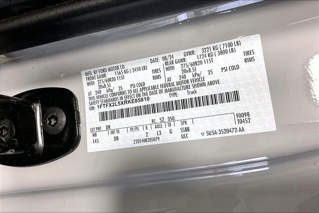 Used 2024 White Ford STX image 5