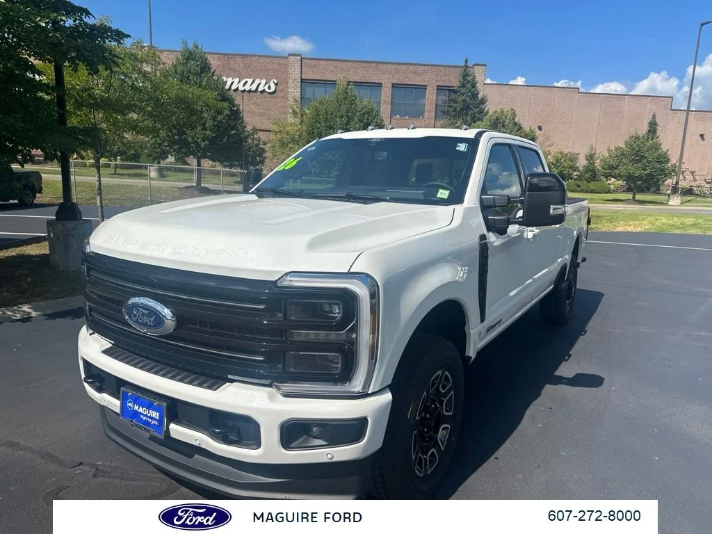 New 2026 Star White Metallic Tri-Coat Ford F-350® Platinum® image 8