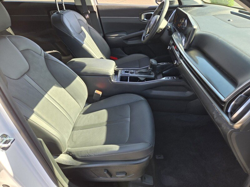 Used 2025 White Kia EX image 16