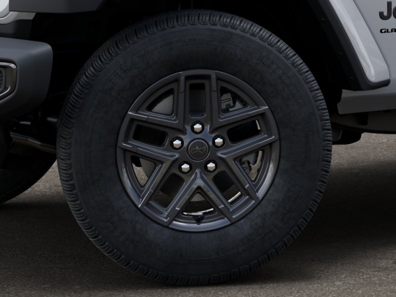 New 2025 Bright White Clear-Coat Exterior Paint Jeep Sport S image 39