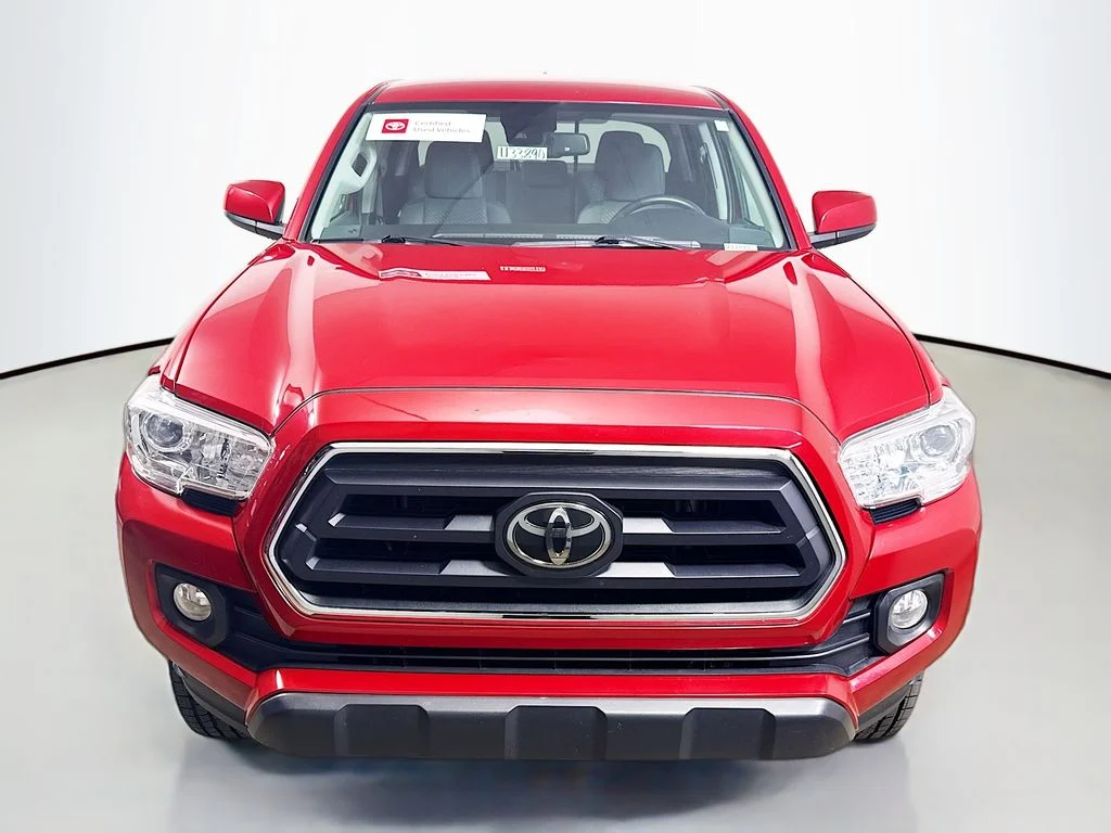 Used 2022 Barcelona Red Metallic Toyota SR5 image 2
