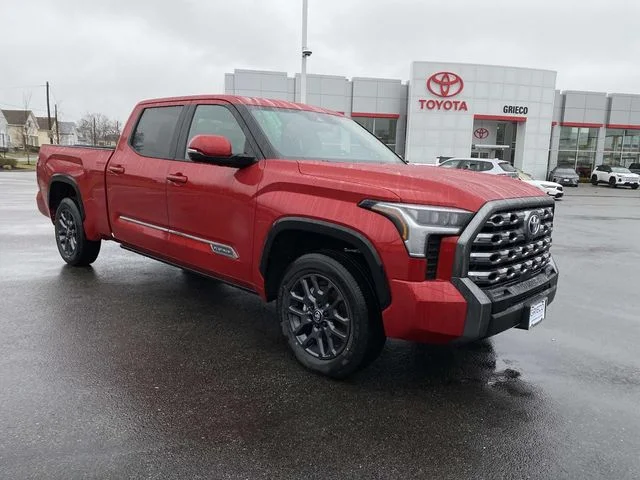 New 2026 Red Toyota Platinum image 1