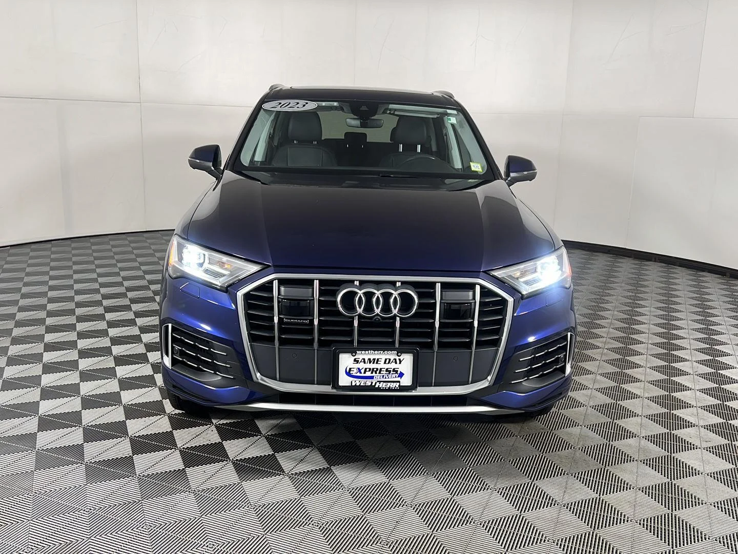 Used 2023 Navarra Blue Metallic Audi Premium Plus image 3