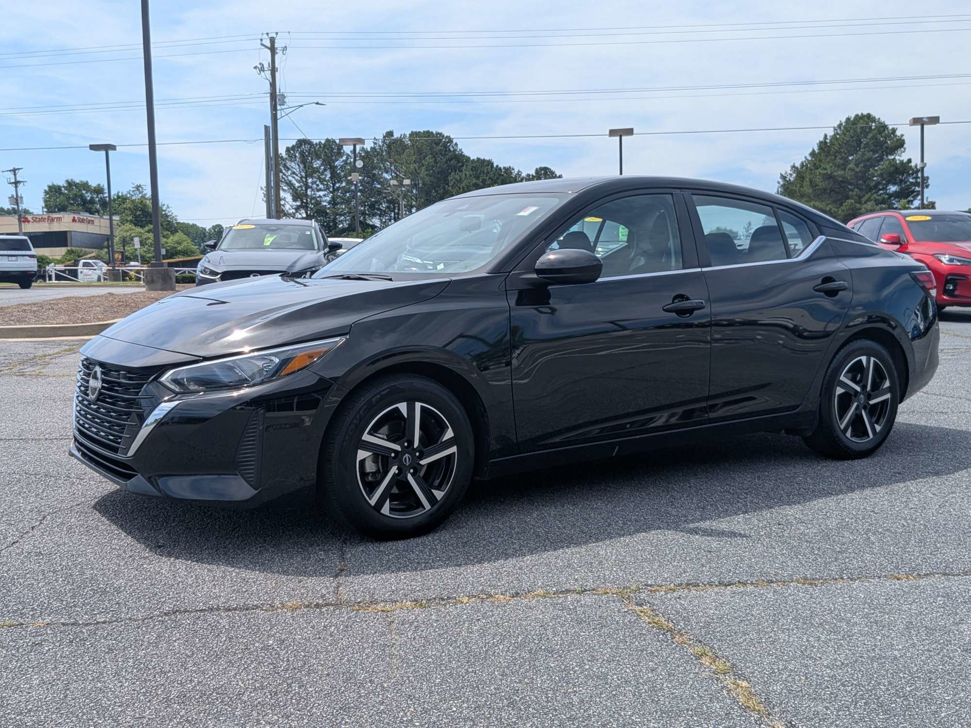 Used 2024 Black Nissan SV image 6
