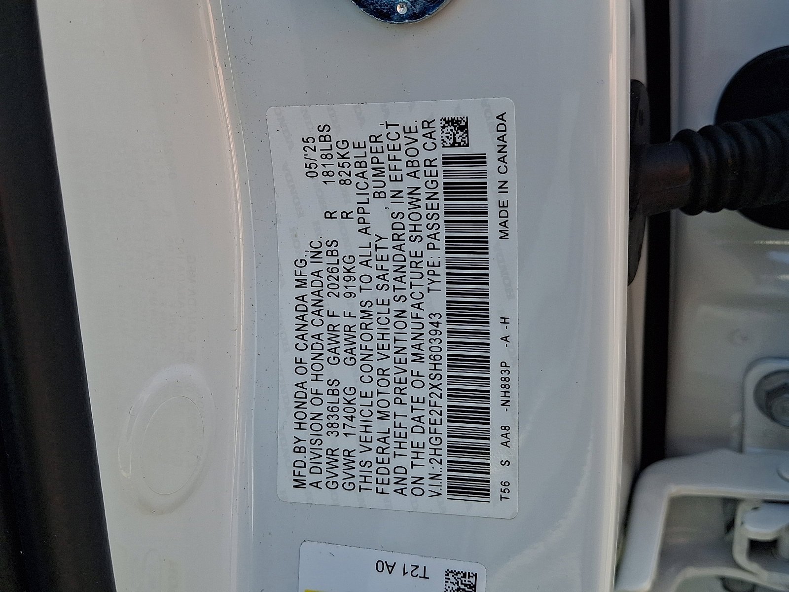 2025 Honda Civic LX - Photo 19