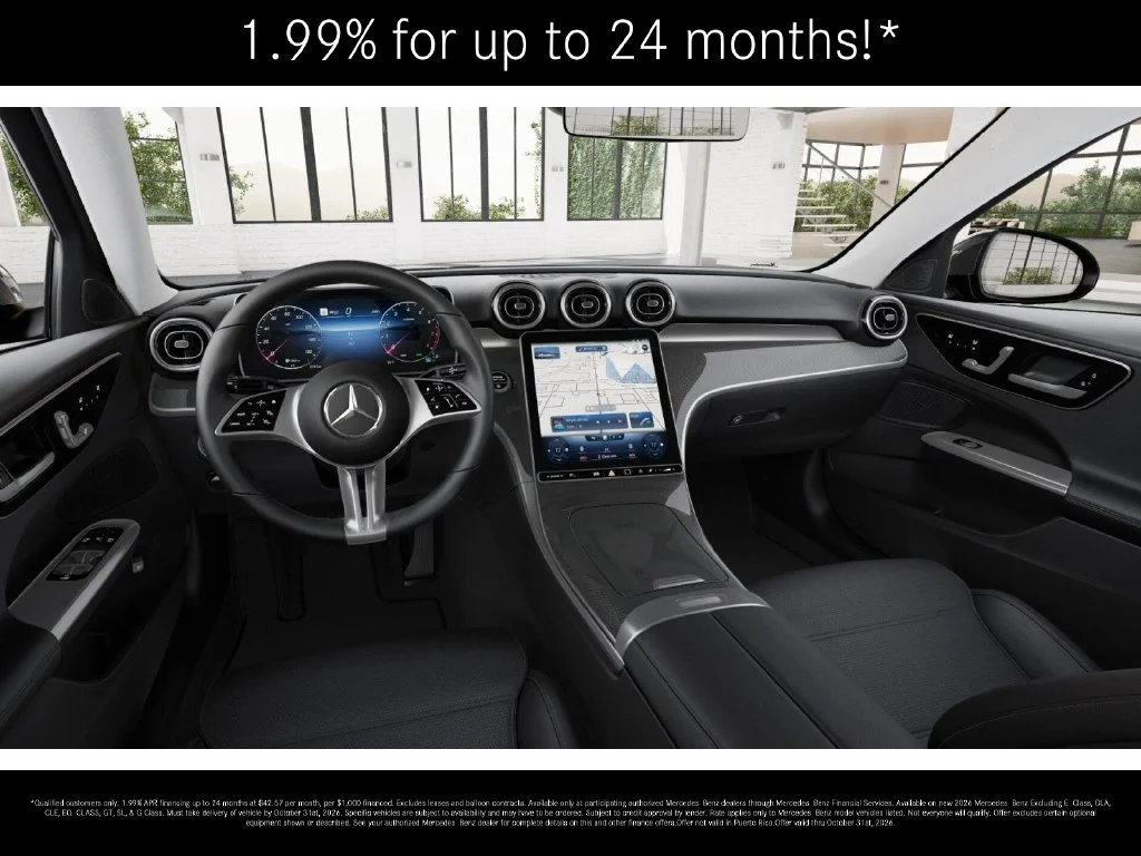 New 2026 Black Mercedes-Benz C 300 image 3