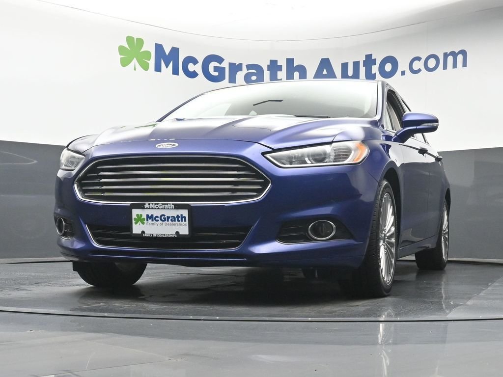 Used 2014 Blue Ford Titanium image 7