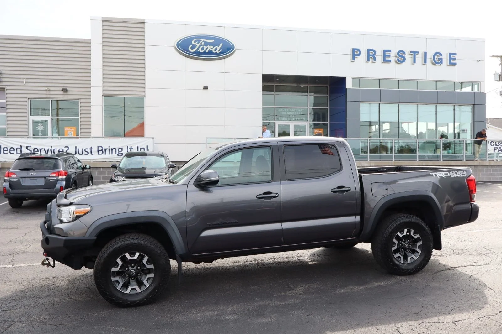 Used 2017 Magnetic Gray Metallic Toyota TRD Off-Road image 4