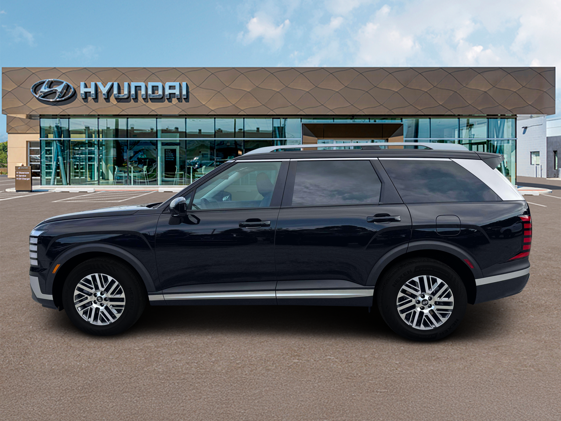 New 2027 Black Hyundai SEL AWD image 3