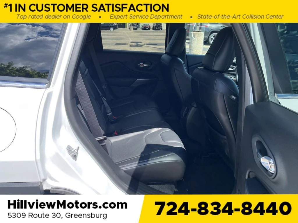 Certified Used 2019 Bright White Clearcoat Jeep Limited image 30