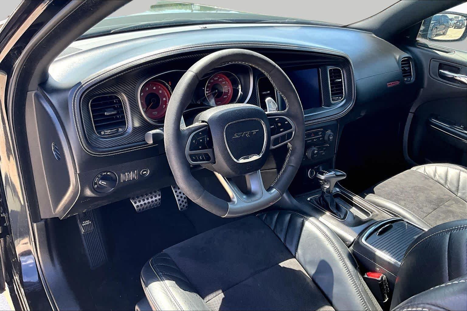 Used 2023 Pitch Black Clearcoat Dodge SRT Hellcat Widebody Jailbreak image 15