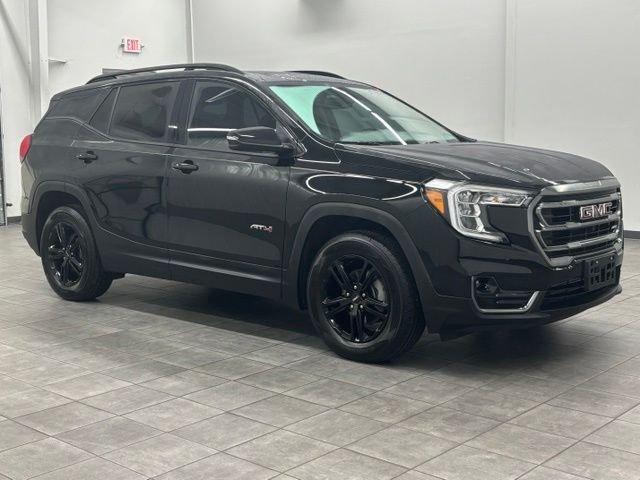 Used 2023 Black GMC AT4 image 1