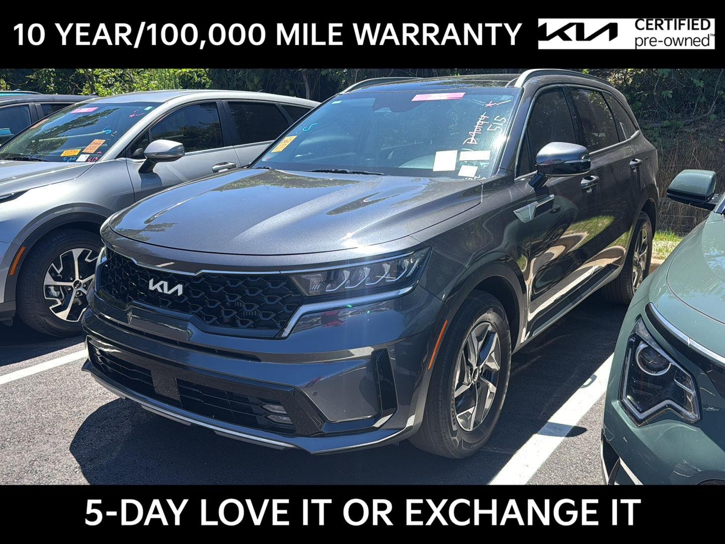 Certified Used 2023 Platinum Graphite Kia EX image 2