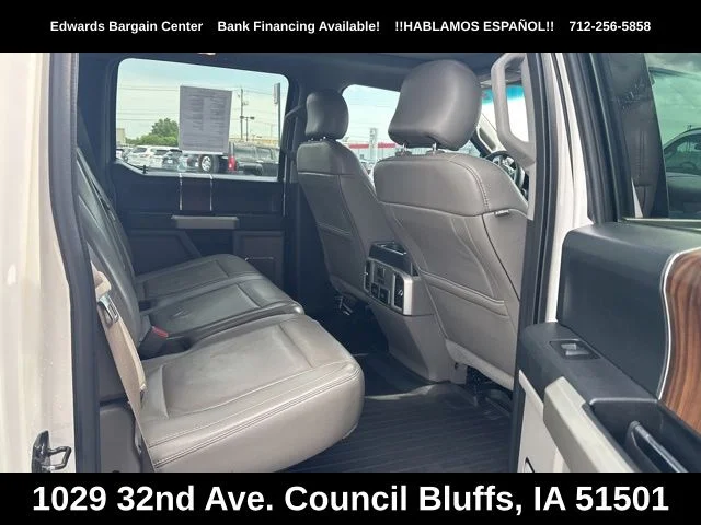 Used 2017 Black Ford Lariat image 9