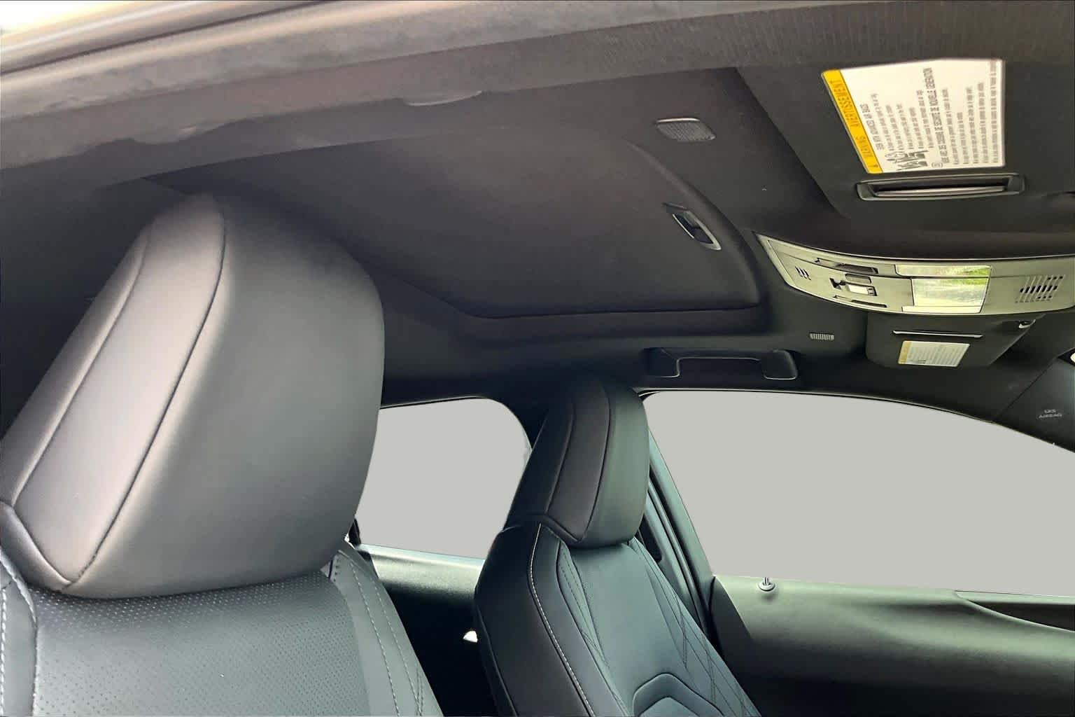 Used 2025 Ultra White with Obsidian Roof Lexus F SPORT Design image 14
