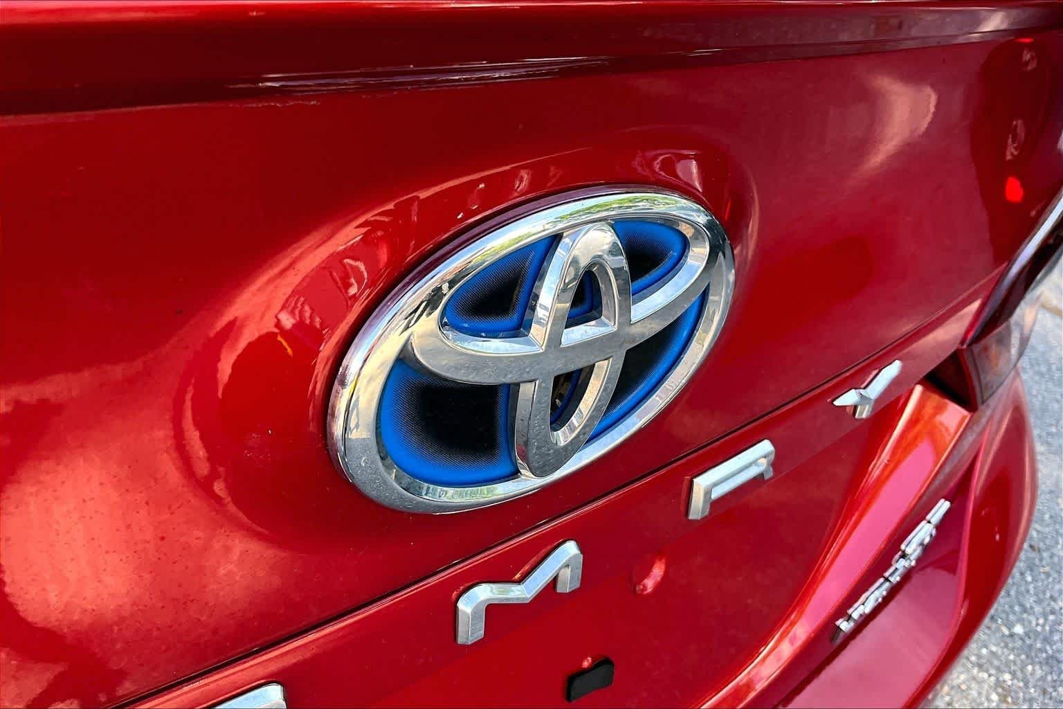 Certified Used 2024 Supersonic Red Toyota Hybrid SE image 29