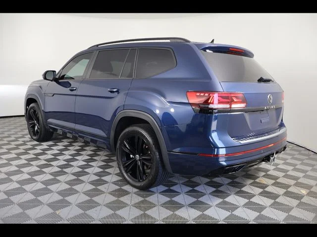 Used 2023 Blue Volkswagen 3.6L V6 SEL R-Line image 4