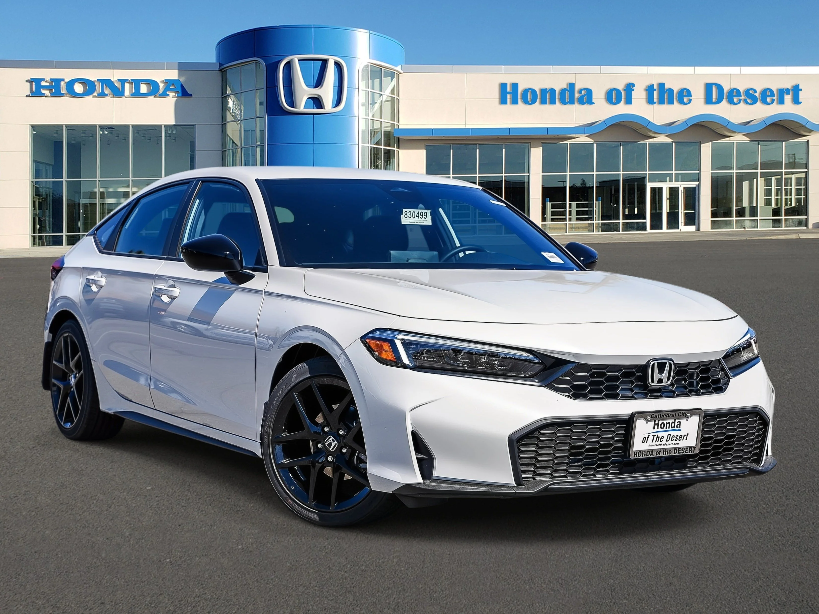 New 2026 Platinum White Pearl Honda Sport image 1