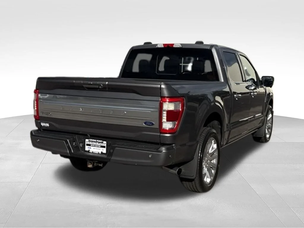Used 2021 Carbonized Gray Metallic Ford Limited image 7