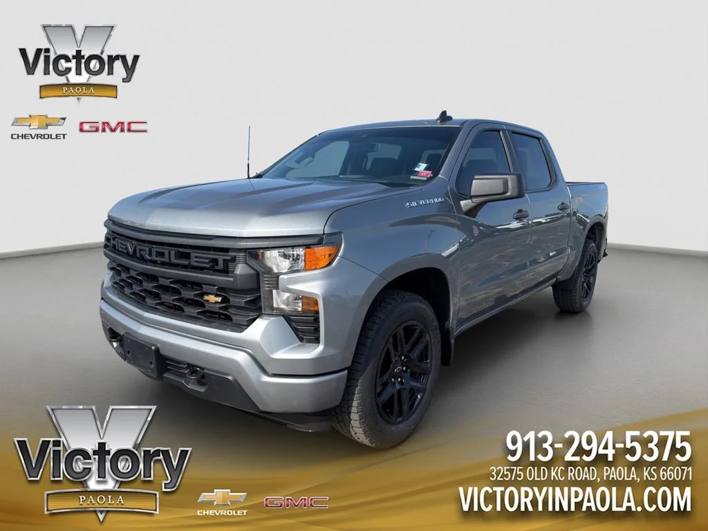 Used 2023 STERLING GRAY METALLIC Chevrolet Custom image 1