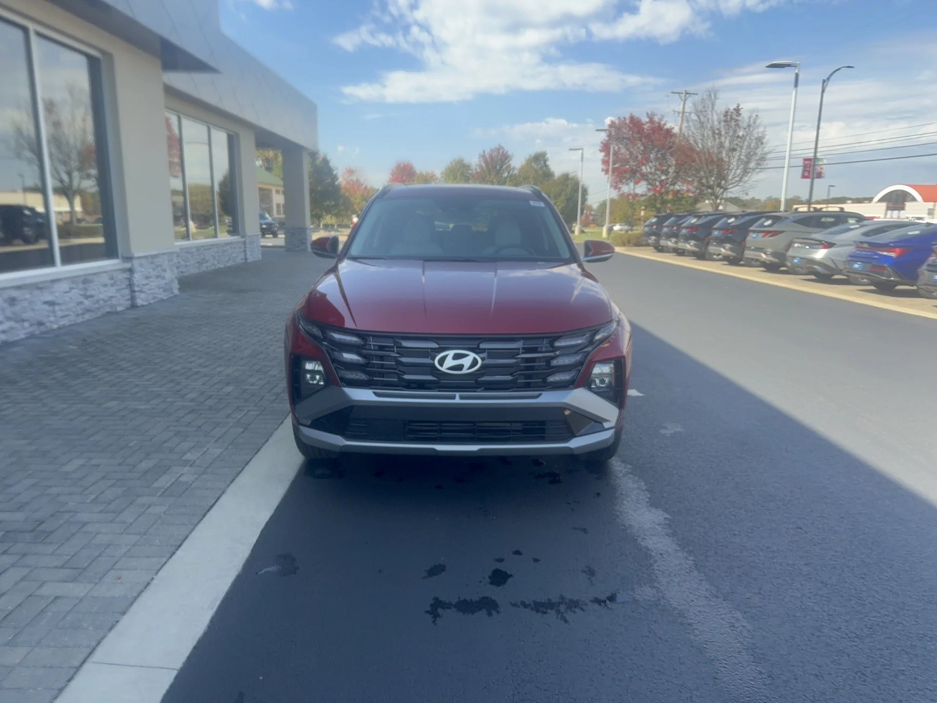 New 2026 Ultimate Red Pearl Hyundai SEL Premium image 13