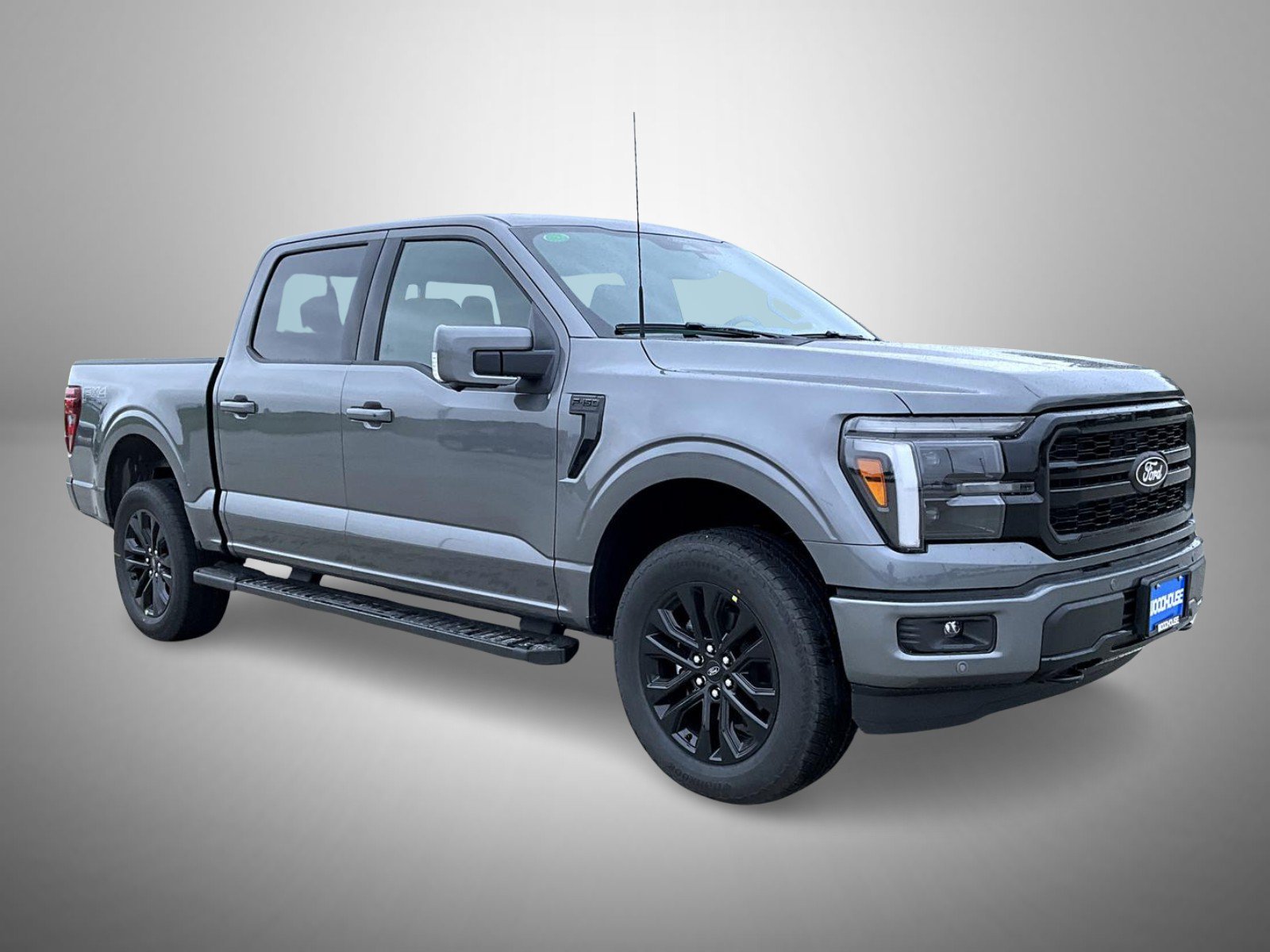 New 2026 Carbonized Gray Metallic Ford Lariat image 3