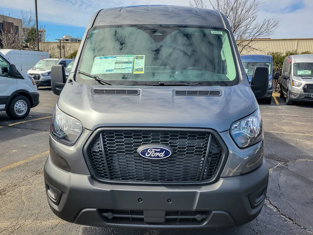 New 2026 Carbonized Gray Metallic Ford Cargo Van image 3