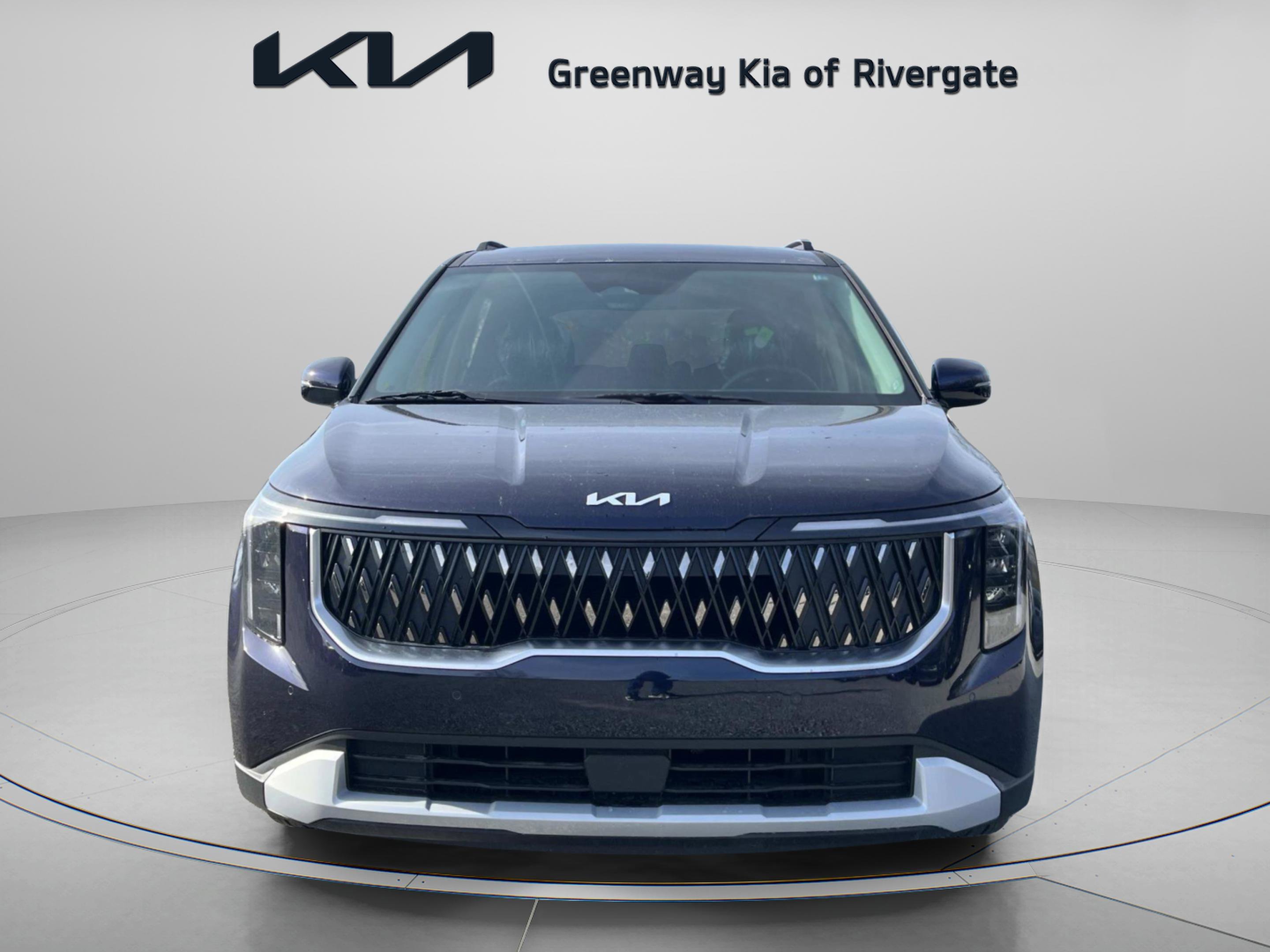 New 2026 Deep Chroma Blue Kia EX image 2