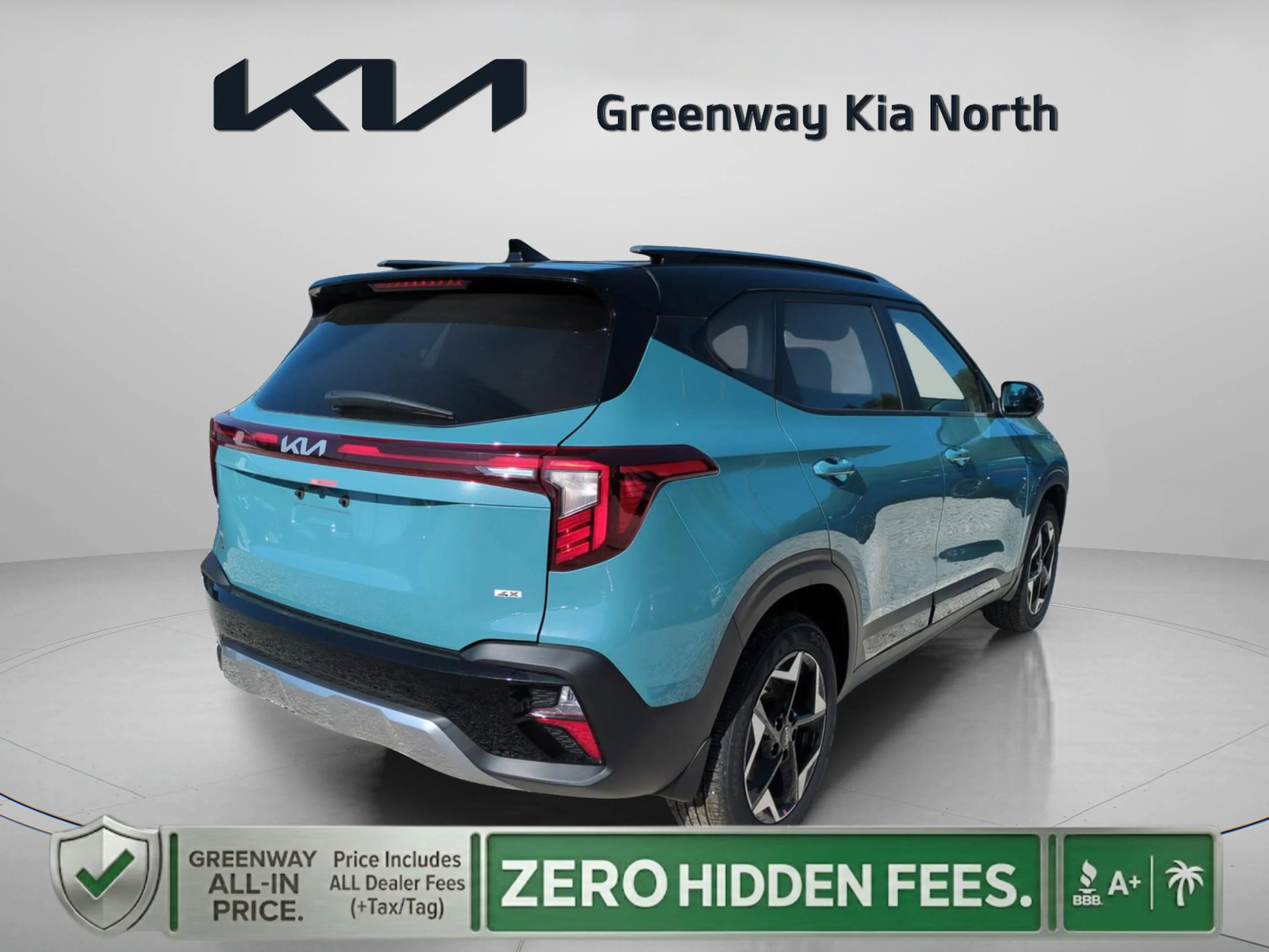 New 2026 Pluton Blue/Black Roof Kia S image 8