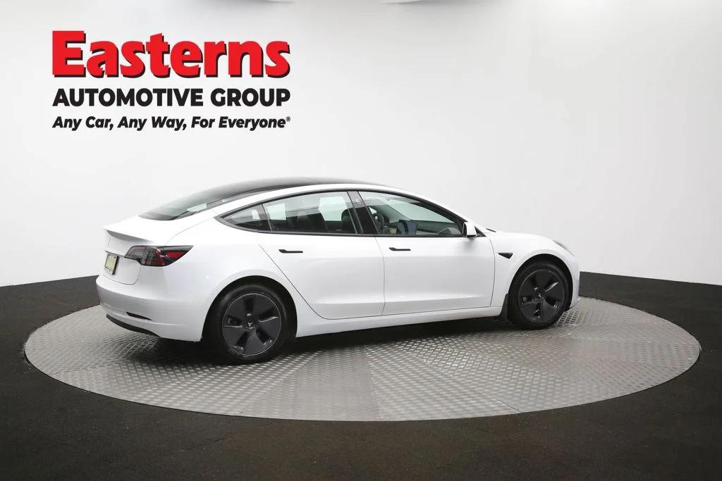 Used 2021 White Tesla Standard Range Plus image 37