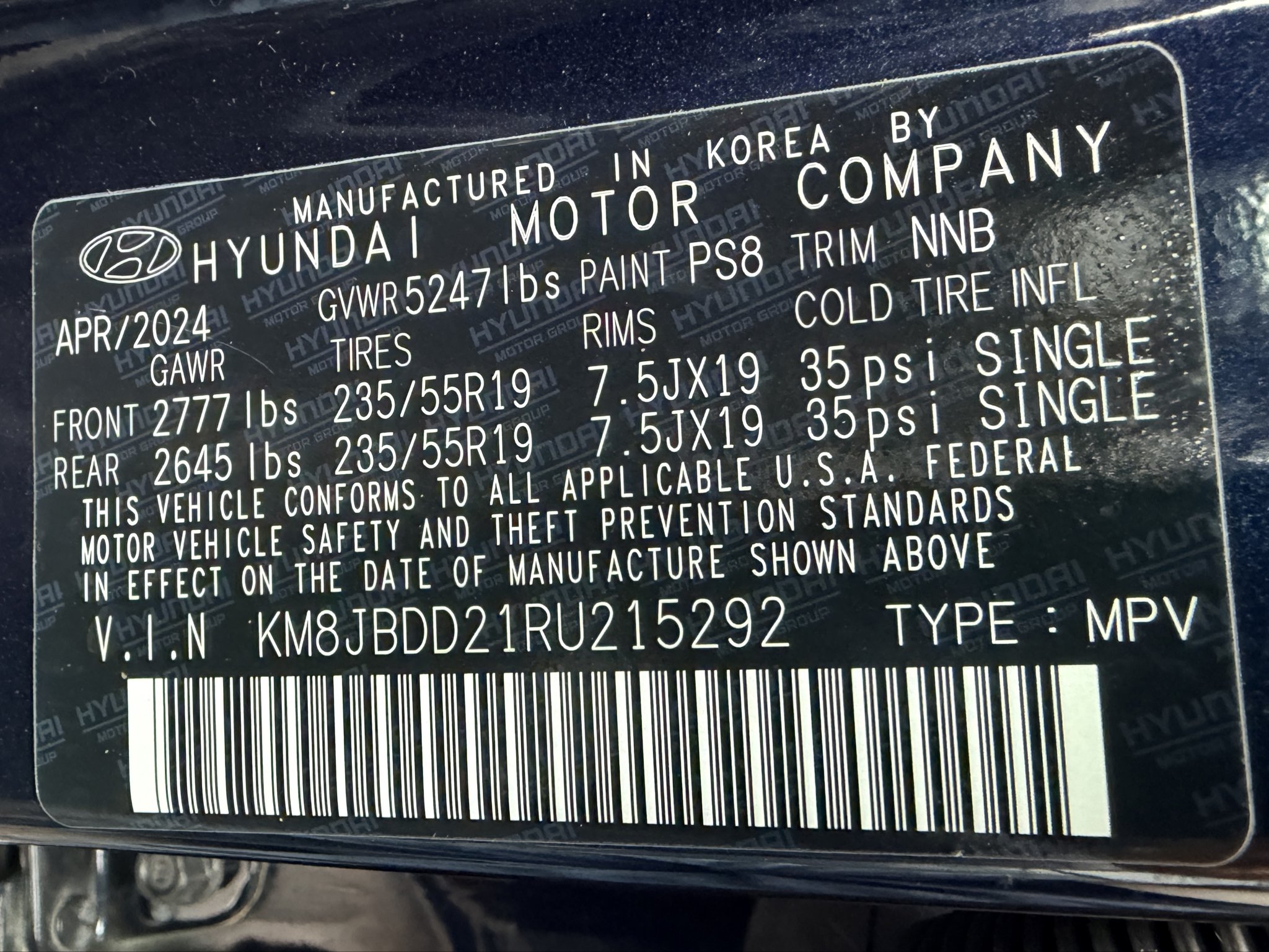 Used 2024 Deep Sea Hyundai SEL image 4