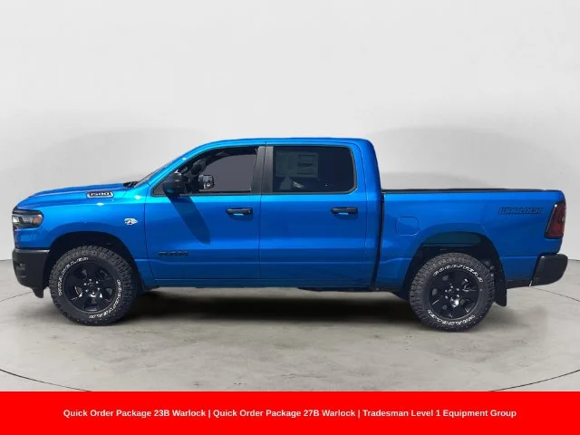New 2026 Blue Pearl Ram WARLOCK CREW CAB 4X4 5