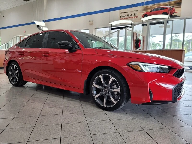New 2026 Rallye Red Honda SPORT TOURING CVT image 3