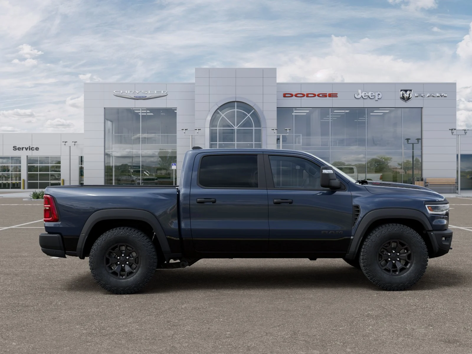 New 2026 Forged Blue Metallic Exterior Paint RAM RHO image 49