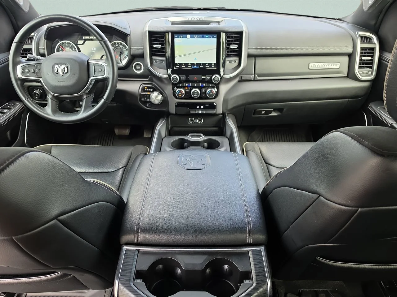 Used 2023 Granite Crystal Metallic Clearcoat Ram Laramie image 19