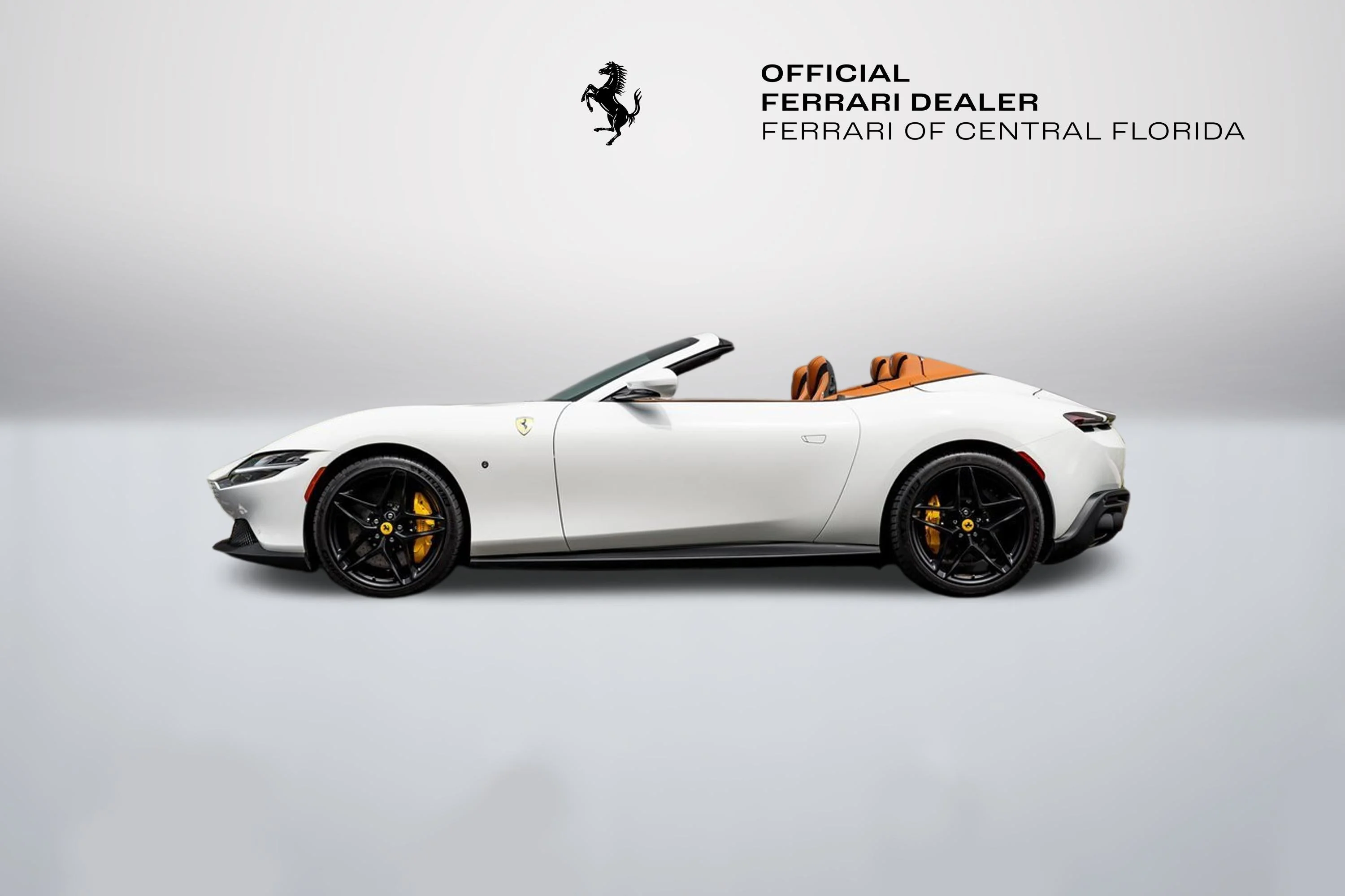 Used 2025 Bianco Avus Ferrari Spider image 2