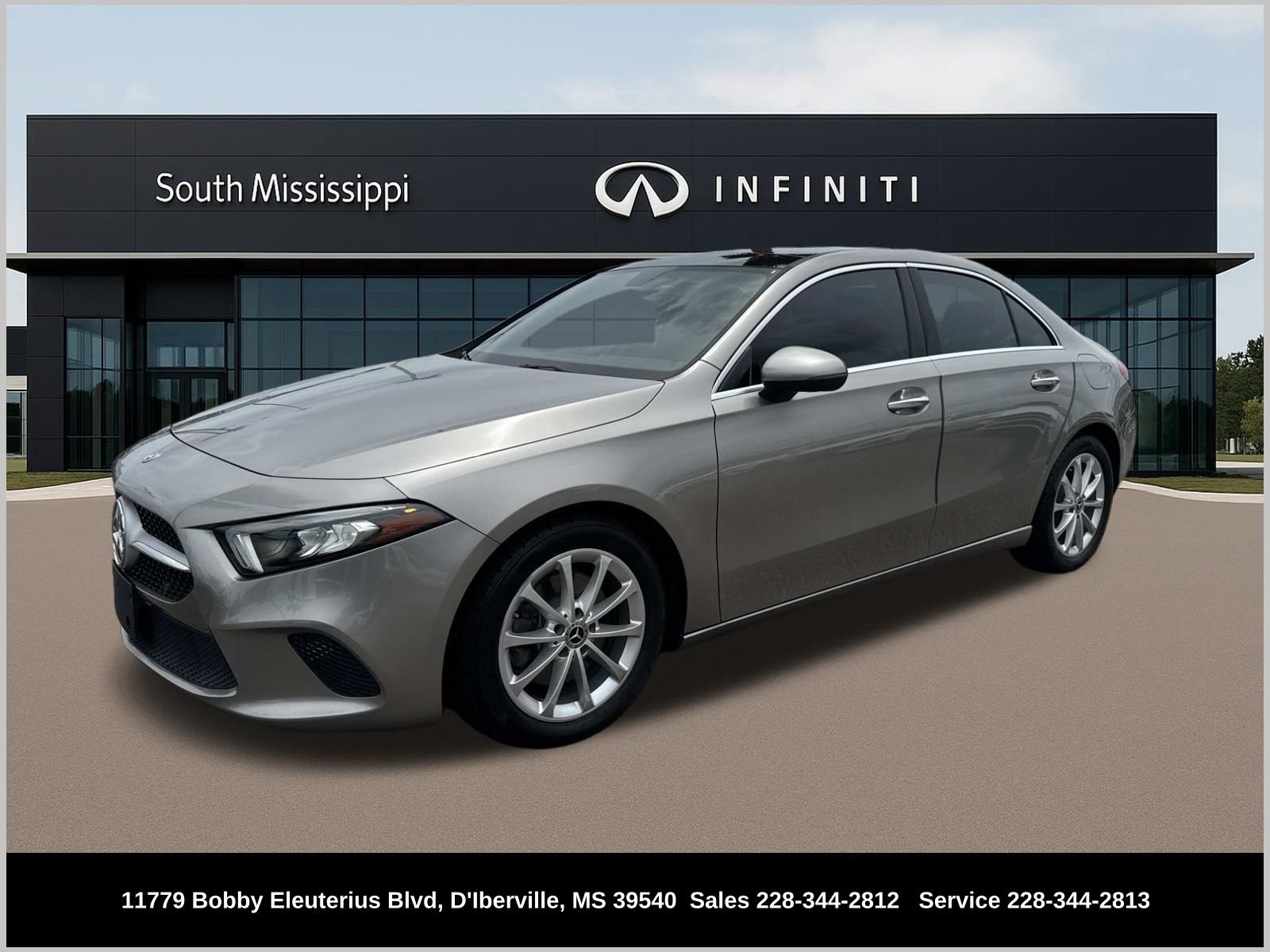 Used 2020 Silver Mercedes-Benz A 220 image 1