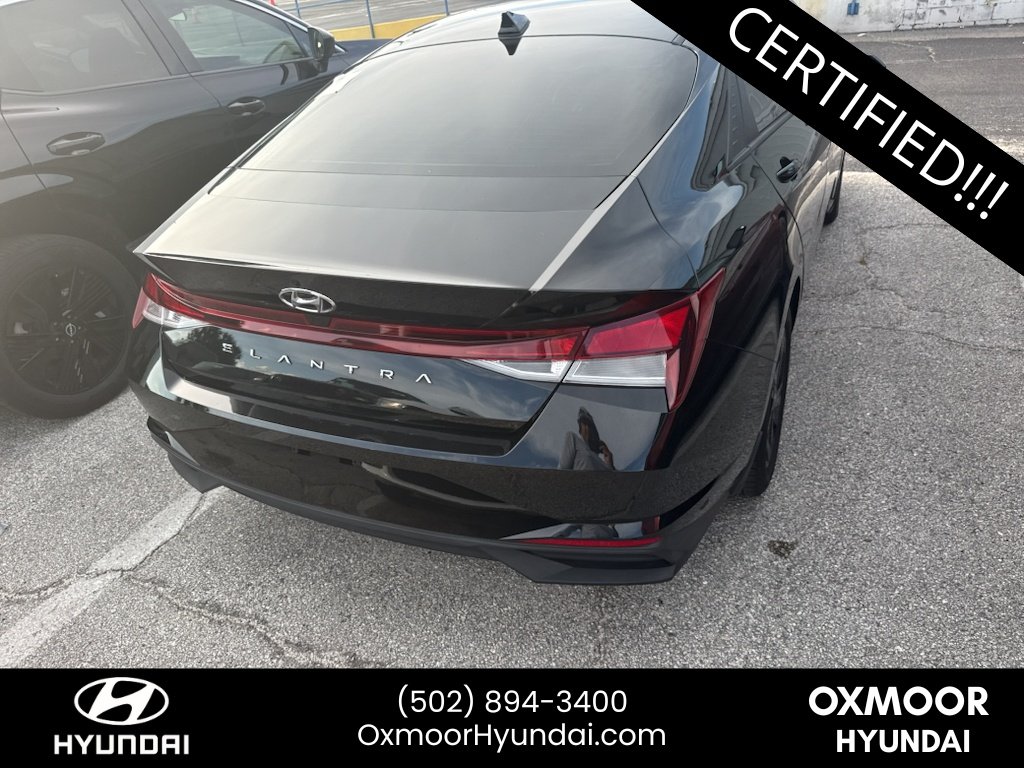 Certified Used 2022 Phantom Black Hyundai SEL image 6