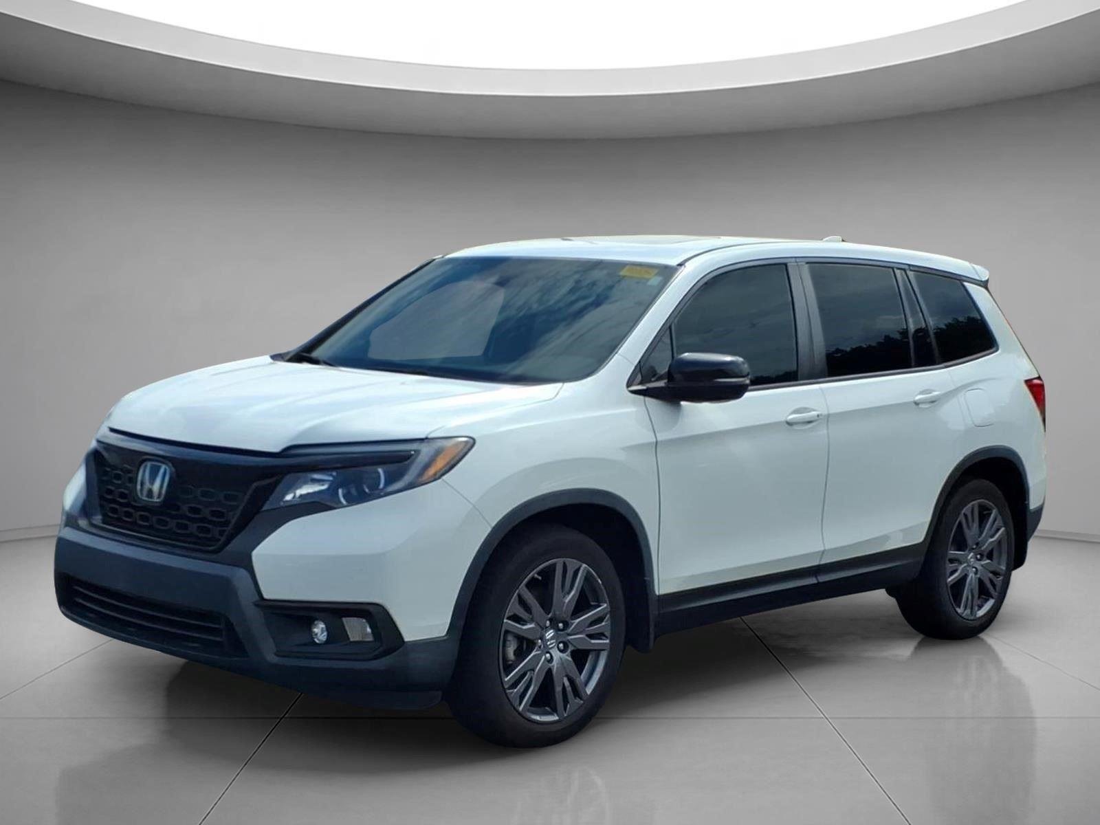 Used 2021 Platinum White Pearl Honda EX-L image 1