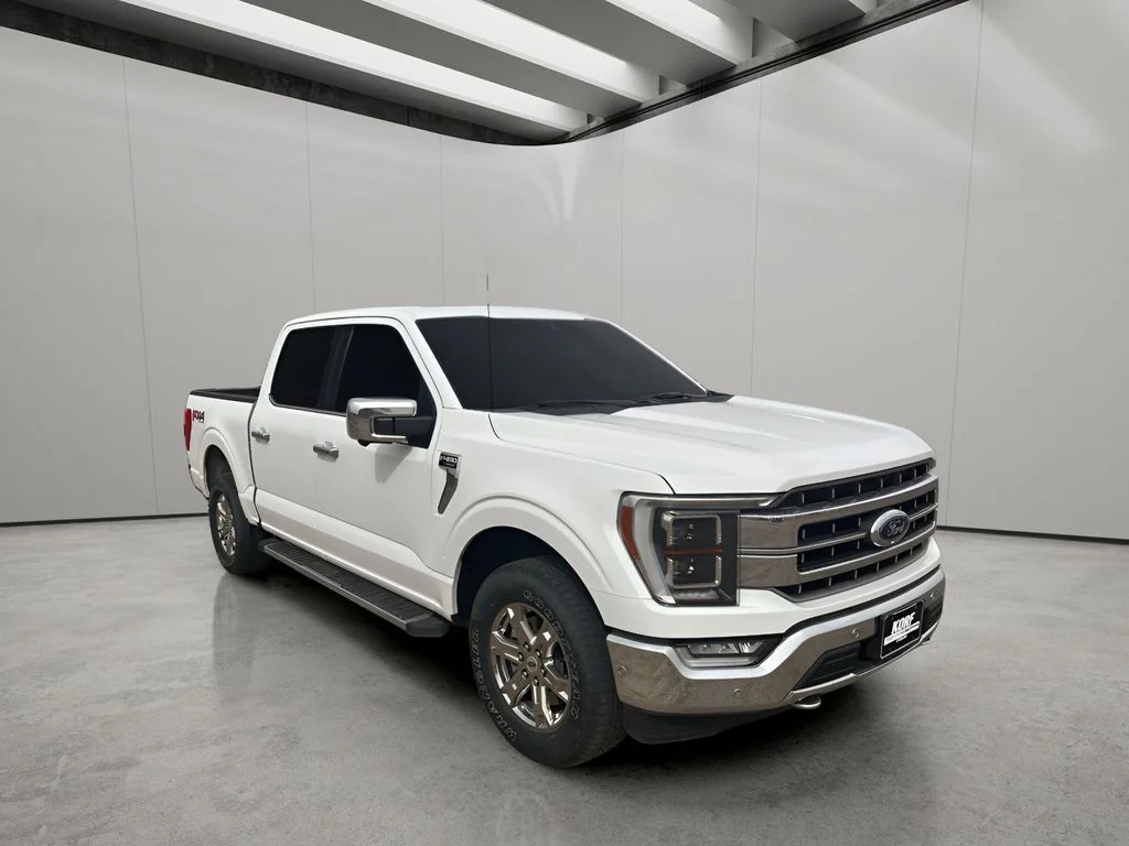 Used 2021 Oxford White Ford LARIAT image 4
