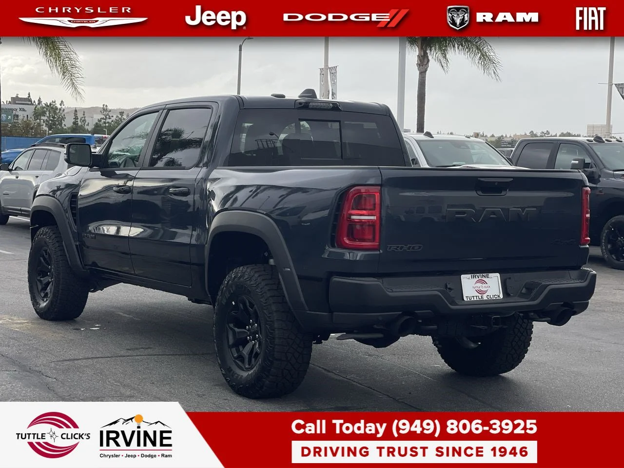 New 2026 Forged Blue Metallic Exterior Paint RAM RHO image 10