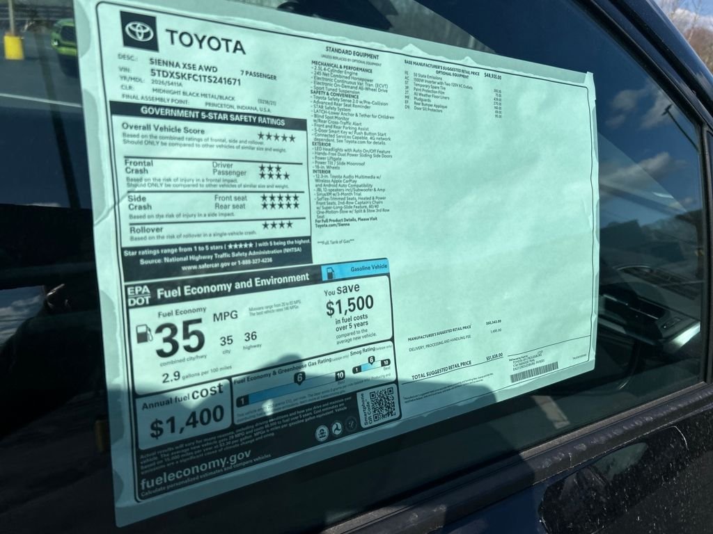 2026 Toyota Sienna XSE - Photo 28