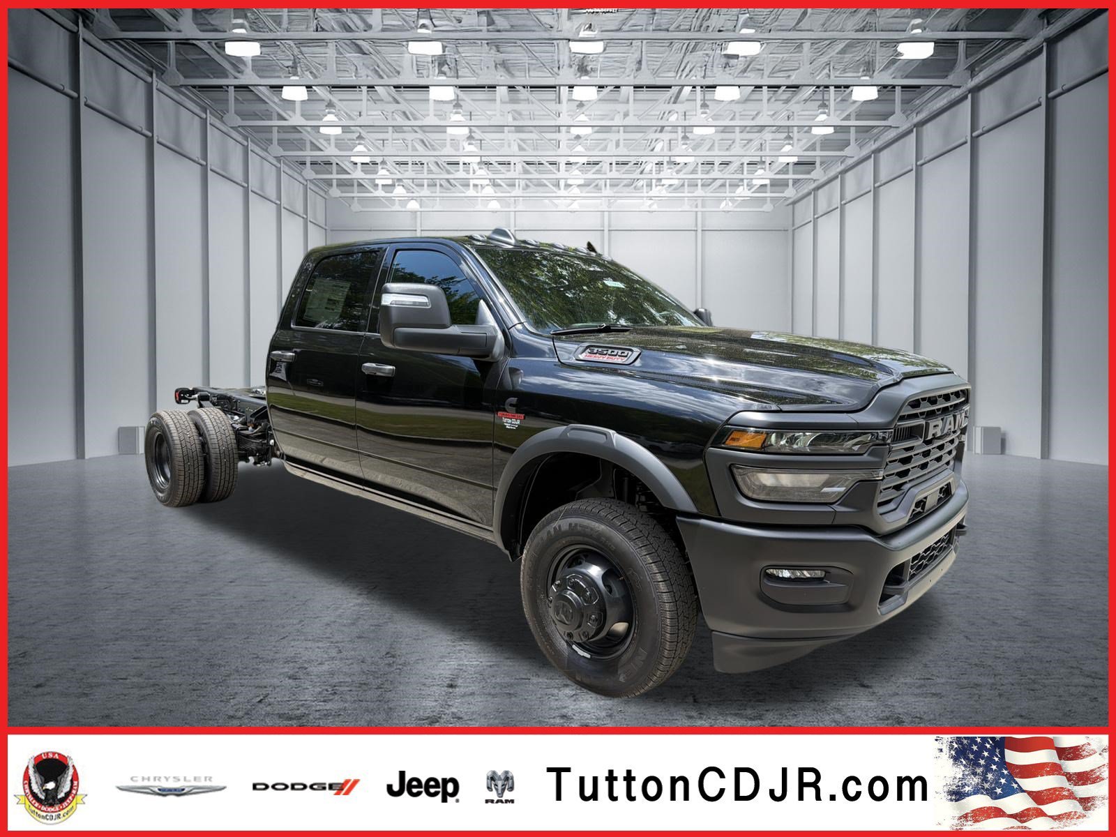 New 2026 Diamond Black Crystal Pearlcoat RAM Tradesman image 1
