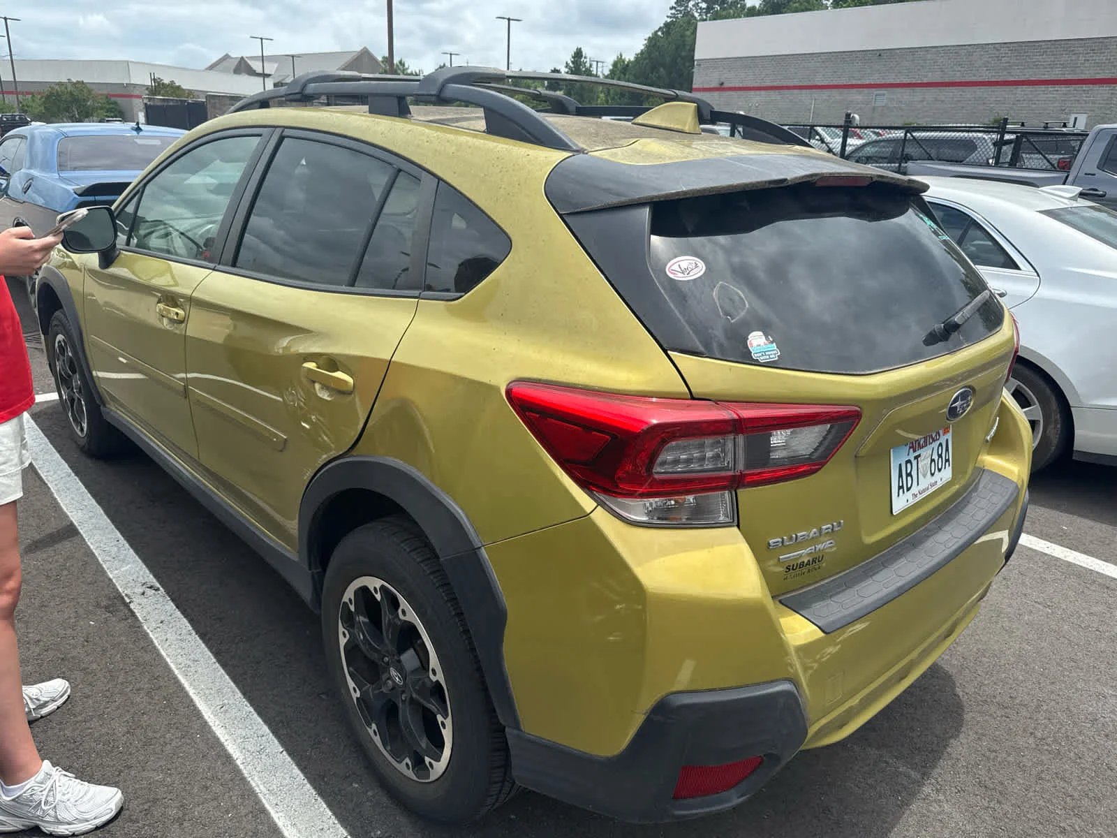 Used 2021 Plasma Yellow Pearl Subaru Premium image 6