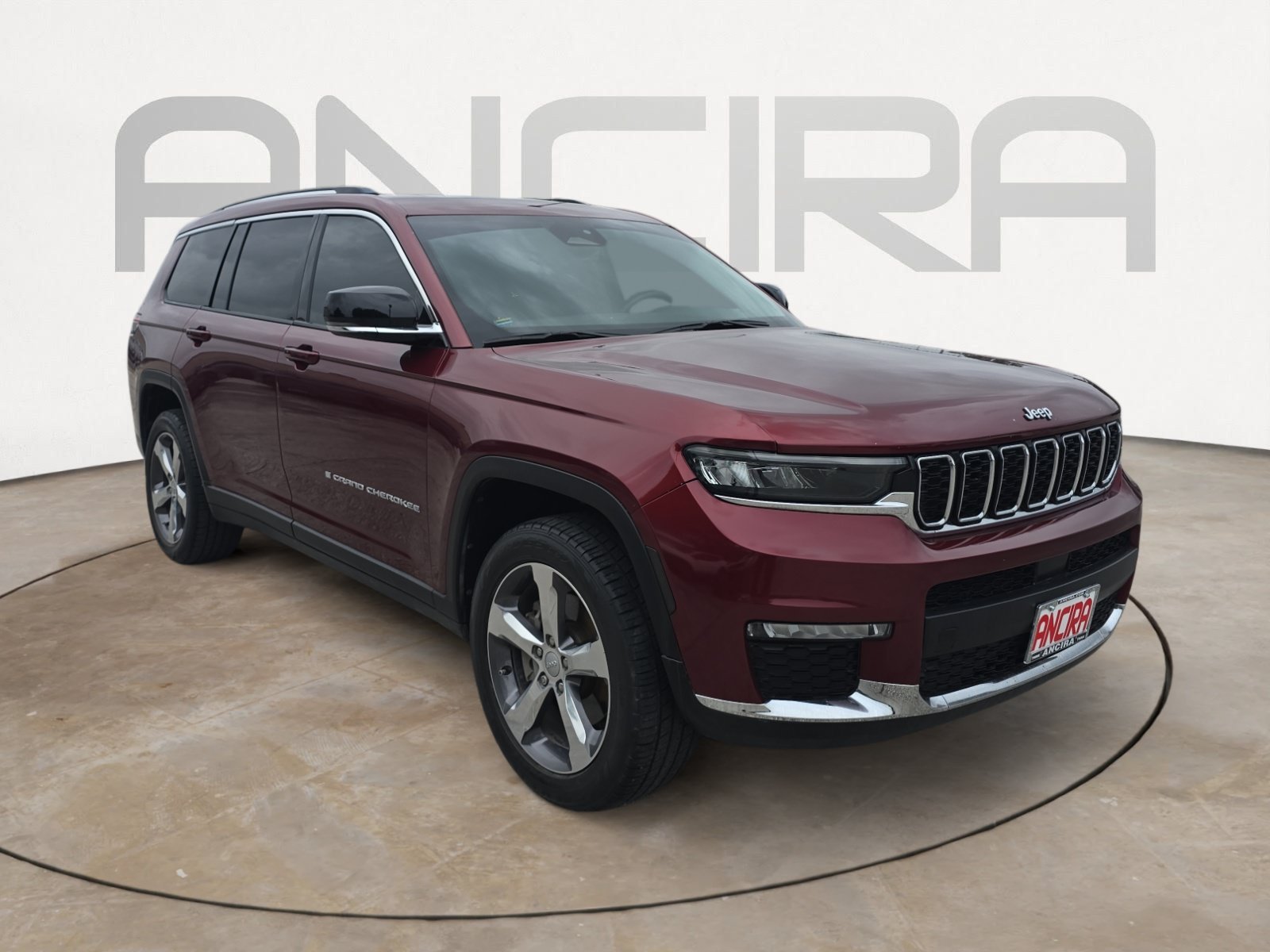 Used 2021 Velvet Red Pearlcoat Jeep Limited image 4