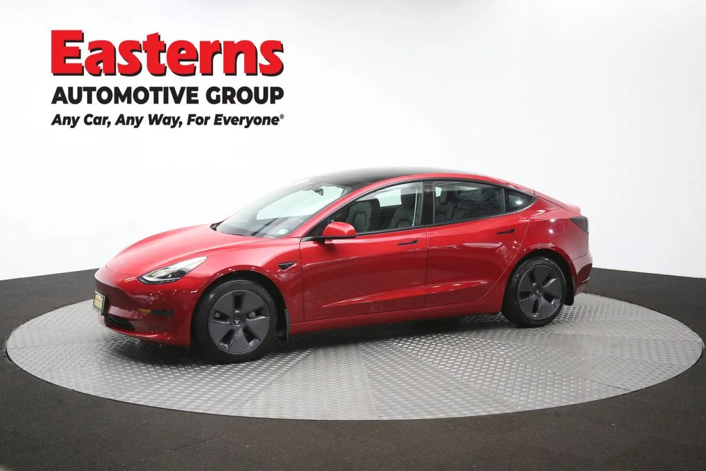 Used 2022 Red Tesla Base image 55