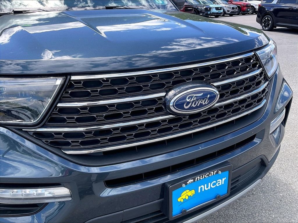 Used 2024 Stone Blue Metallic Ford XLT image 29